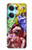 S3914 Galaxie colorée de costume d'astronaute de nébuleuse Etui Coque Housse pour OnePlus Nord CE3
