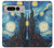 S0582 Van Gogh Starry Nights Etui Coque Housse pour Google Pixel Fold