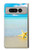 S0911 Détendez-vous à la plage Etui Coque Housse pour Google Pixel Fold