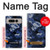 S2959 Marine Bleu Camo camouflage Etui Coque Housse pour Google Pixel Fold