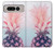 S3711 Ananas rose Etui Coque Housse pour Google Pixel Fold