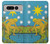 S3744 Carte de tarot l'étoile Etui Coque Housse pour Google Pixel Fold