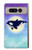 S3807 Killer Whale Orca Lune Pastel Fantaisie Etui Coque Housse pour Google Pixel Fold