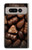 S3840 Amateurs de chocolat au lait au chocolat noir Etui Coque Housse pour Google Pixel Fold