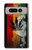 S3890 Drapeau Rasta Reggae Fumée Etui Coque Housse pour Google Pixel Fold