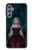 S3847 Lilith Devil Bride Gothique Fille Crâne Grim Reaper Etui Coque Housse pour Samsung Galaxy M34 5G