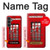 S0058 Cabine téléphonique Etui Coque Housse pour Samsung Galaxy S23 FE