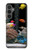 S0226 L'aquarium Etui Coque Housse pour Samsung Galaxy S23 FE