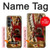 S0817 indien rouge Etui Coque Housse pour Samsung Galaxy S23 FE
