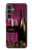 S0910 Rouge vin Etui Coque Housse pour Samsung Galaxy S23 FE
