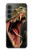 S0923 Dinosaur T-Rex Etui Coque Housse pour Samsung Galaxy S23 FE