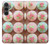 S1718 Petits gâteaux délicieux Etui Coque Housse pour Samsung Galaxy S23 FE