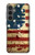 S2349 Old American Drapeau Etui Coque Housse pour Samsung Galaxy S23 FE