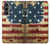 S2349 Old American Drapeau Etui Coque Housse pour Samsung Galaxy S23 FE