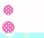 S2358 Rose à pois Etui Coque Housse pour Samsung Galaxy S23 FE