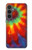 S2985 Coloré Tie Dye Texture Etui Coque Housse pour Samsung Galaxy S23 FE