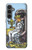 S3067 Carte de tarot Reine des Coupes Etui Coque Housse pour Samsung Galaxy S23 FE