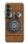 S3146 Mur Antique Retro Ligne téléphonique Etui Coque Housse pour Samsung Galaxy S23 FE