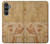 S3398 Egypte Stela Montouhotep Etui Coque Housse pour Samsung Galaxy S23 FE
