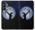S3489 Indian Lune Chasseur Etui Coque Housse pour Samsung Galaxy S23 FE