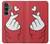 S3701 Mini signe d'amour de coeur Etui Coque Housse pour Samsung Galaxy S23 FE