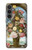 S3749 Vase de fleurs Etui Coque Housse pour Samsung Galaxy S23 FE