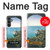 S3865 Europe Plage Duino Italie Etui Coque Housse pour Samsung Galaxy S23 FE