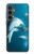 S3878 Dauphin Etui Coque Housse pour Samsung Galaxy S23 FE