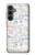 S3903 Timbres de voyage Etui Coque Housse pour Samsung Galaxy S23 FE