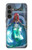 S3912 Jolie petite sirène Aqua Spa Etui Coque Housse pour Samsung Galaxy S23 FE