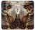 S3949 Crâne Steampunk Fumer Etui Coque Housse pour Samsung Galaxy S23 FE