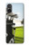 S0067 Le golf Etui Coque Housse pour Sony Xperia 5 V
