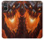 S0414 Dragon de feu Etui Coque Housse pour Sony Xperia 5 V