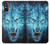 S0752 Feu bleu Loup Etui Coque Housse pour Sony Xperia 5 V