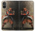 S0796 Japon Rouge Samurai Etui Coque Housse pour Sony Xperia 5 V