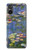 S0997 Claude Monet Nymphéas Etui Coque Housse pour Sony Xperia 5 V