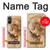 S1045 Leonardo da Vinci Femme Head Etui Coque Housse pour Sony Xperia 5 V
