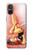S1669 Afficher Fille Millésime Etui Coque Housse pour Sony Xperia 5 V
