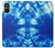 S1869 Tie Dye Bleu Etui Coque Housse pour Sony Xperia 5 V