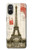 S2108 Tour Eiffel de Paris Carte postale Etui Coque Housse pour Sony Xperia 5 V