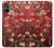S2414 Rouge Fleur amandier Van Gogh Etui Coque Housse pour Sony Xperia 5 V