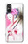 S2579 Traditionnelle japonaise Geisha Kimono Etui Coque Housse pour Sony Xperia 5 V