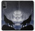 S3011 Dream Catcher Loup Hurlant Etui Coque Housse pour Sony Xperia 5 V
