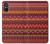 S3404 Aztèques Motif Etui Coque Housse pour Sony Xperia 5 V