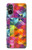 S3477 Motif abstrait de diamant Etui Coque Housse pour Sony Xperia 5 V