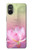 S3511 Fleur de lotus Bouddhisme Etui Coque Housse pour Sony Xperia 5 V