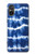 S3671 Tie Dye bleu Etui Coque Housse pour Sony Xperia 5 V