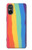 S3799 Arc-en-ciel aquarelle vertical mignon Etui Coque Housse pour Sony Xperia 5 V