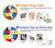 S3814 Composition de dessin au trait Piet Mondrian Etui Coque Housse pour Sony Xperia 5 V