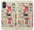 S3820 Poupée de papier de mode de cow-girl vintage Etui Coque Housse pour Sony Xperia 5 V